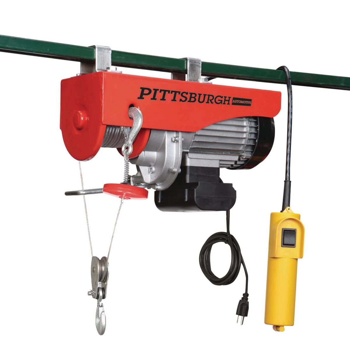 PITTSBURGH AUTOMOTIVE 1300 lb. Electric Hoist with Remote Control - Item 62853 / 02954 / 60344 / 69739