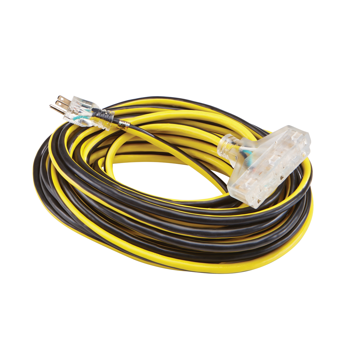 VANGUARD 50 ft. x 12 Gauge Multi-Outlet Extension Cord with Indicator Light - Item 62903 / 61953 / 62904 / 96709