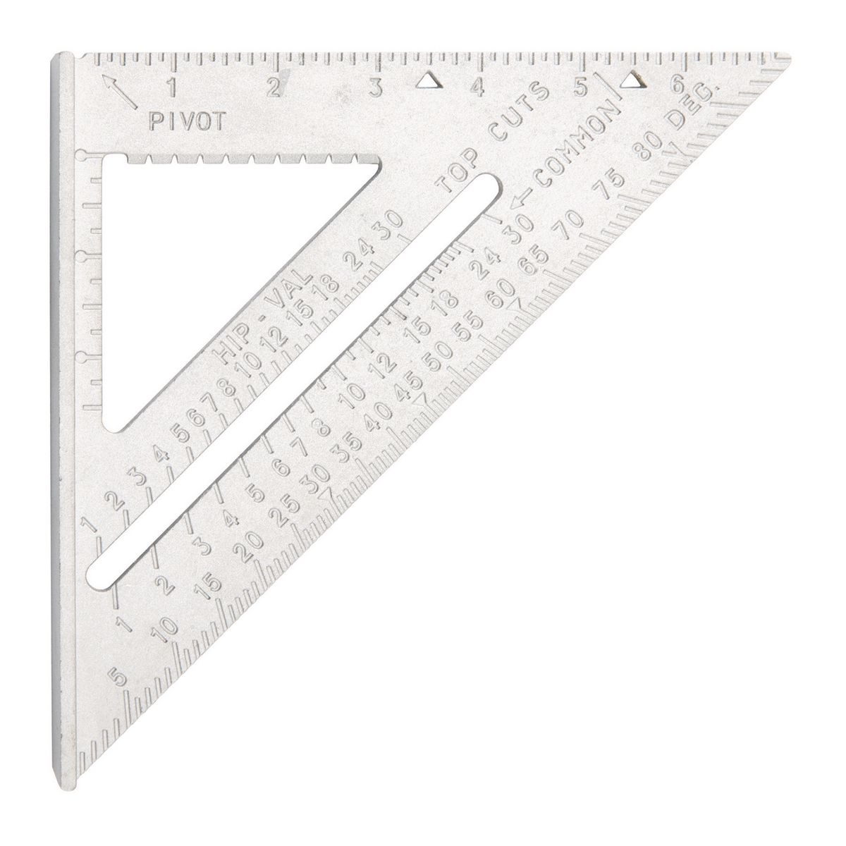PITTSBURGH 4-in-1 Aluminum Rafter Angle Square - Item 63185 / 60798 / 61877 / 63140 / 07718