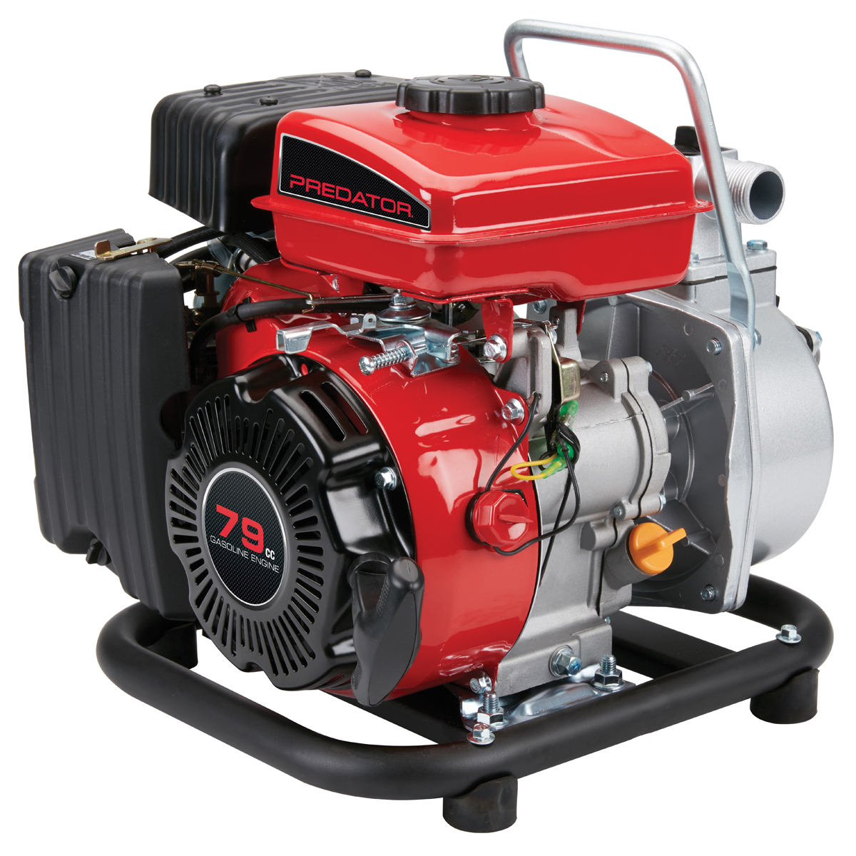 PREDATOR 1 in. 79cc Gasoline Engine Clear Water Pump - 35 GPM - Item 63404 / 56161