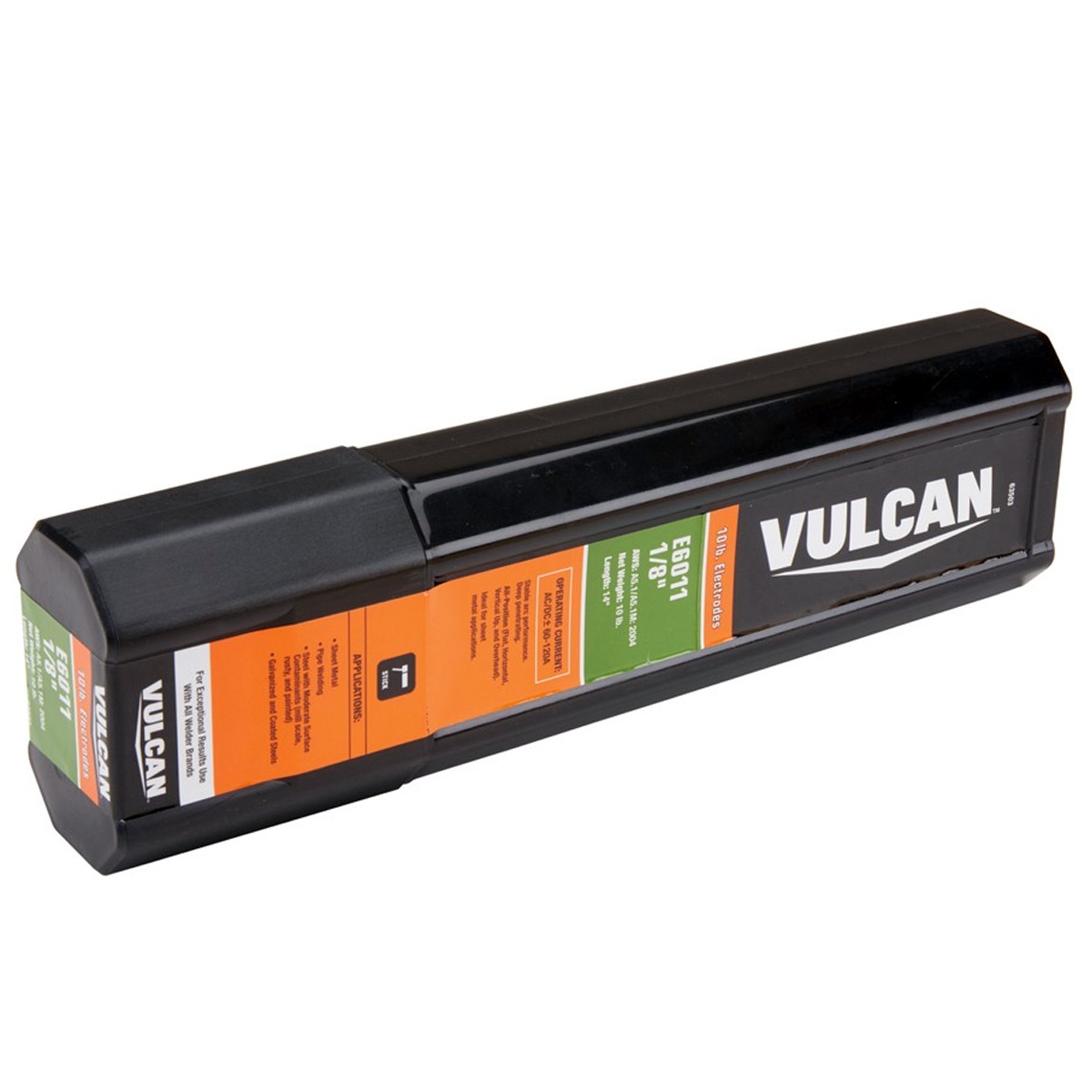 VULCAN 1/8 in. AWS E6011 Welding Electrode 10.00 lb. - Item 63503