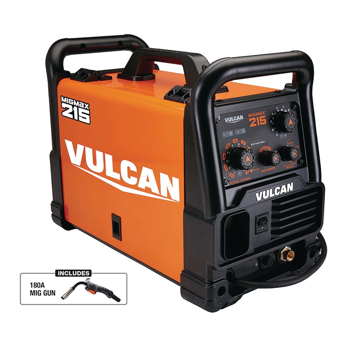 VULCAN MIGMax? 215 Industrial Welder with 120/240 Volt Input - Item 63617