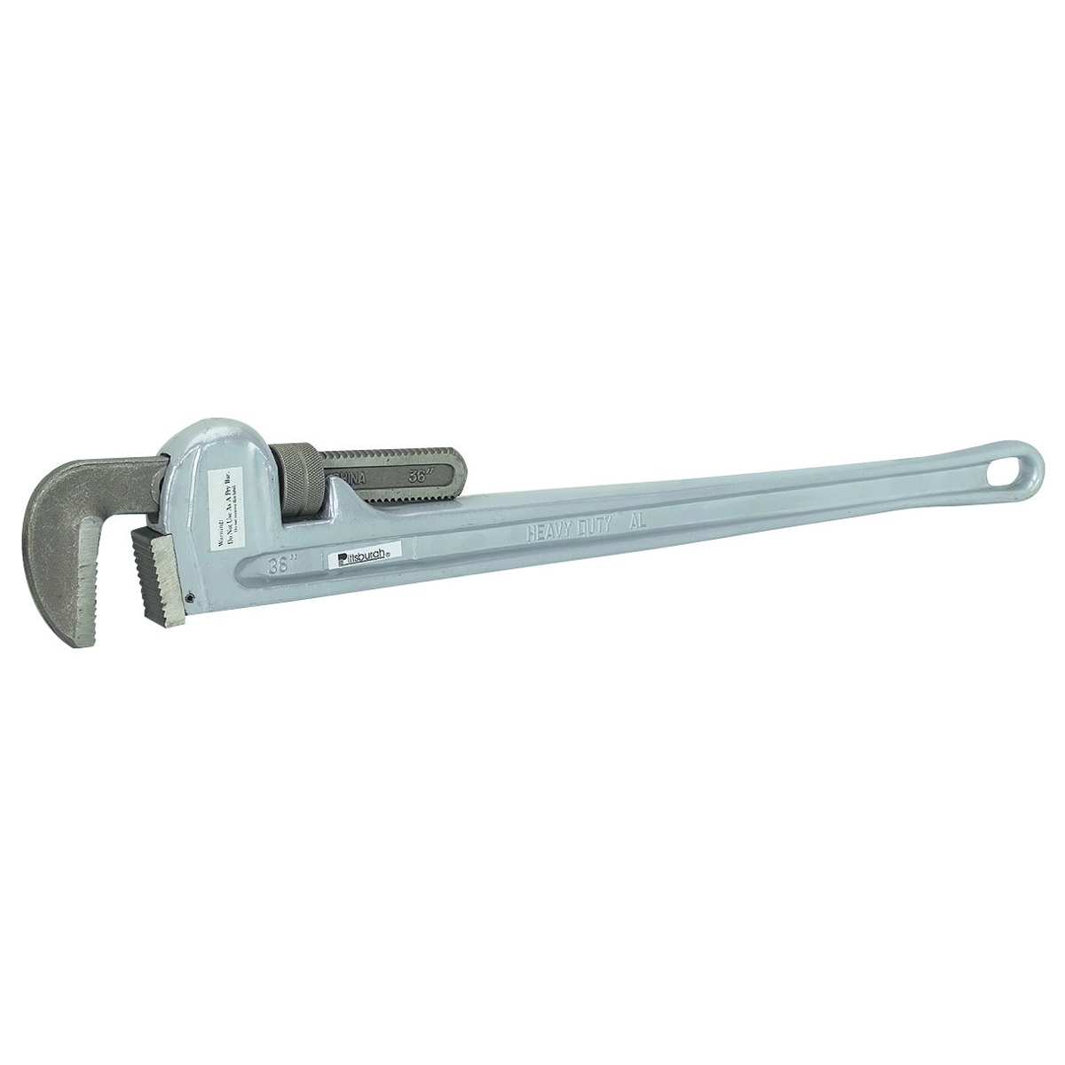PITTSBURGH 36 in. Aluminum Pipe Wrench - Item 63650 / 39607 / 60527