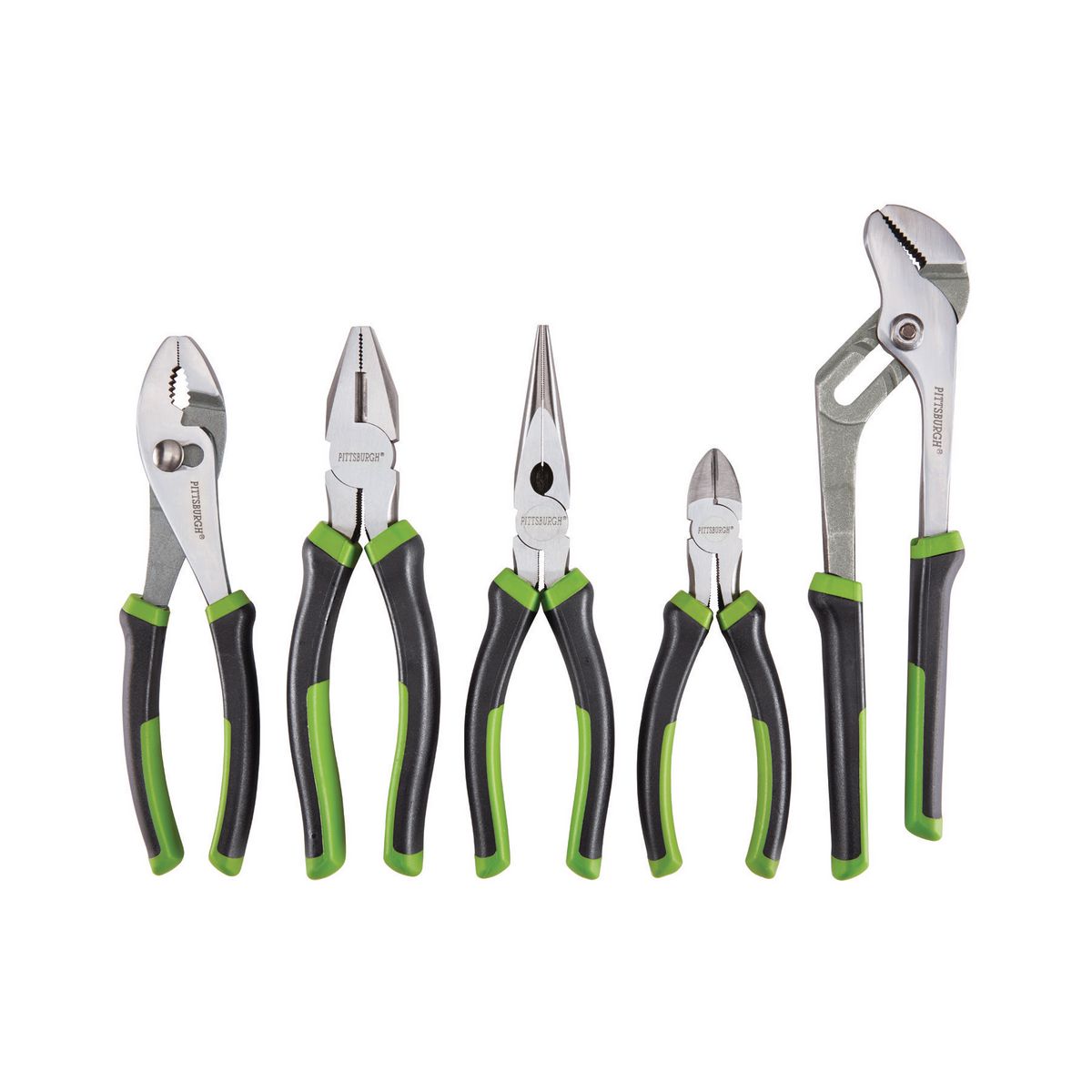 PITTSBURGH Pliers Set with Comfort Grips 5 Pc. - Item 64136
