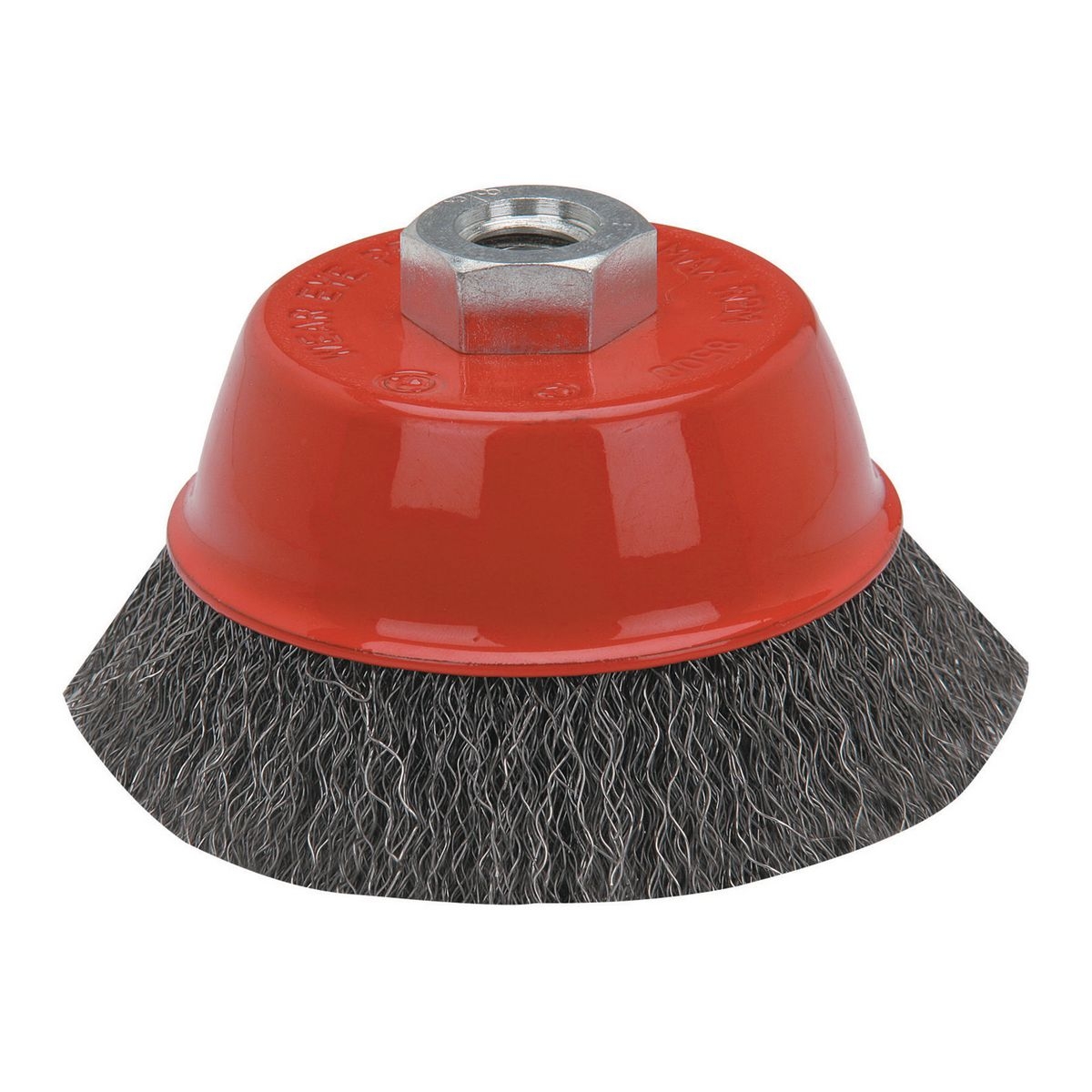 WARRIOR 3 in. Crimped Wire Cup Brush - Item 65009 / 60483 / 63526