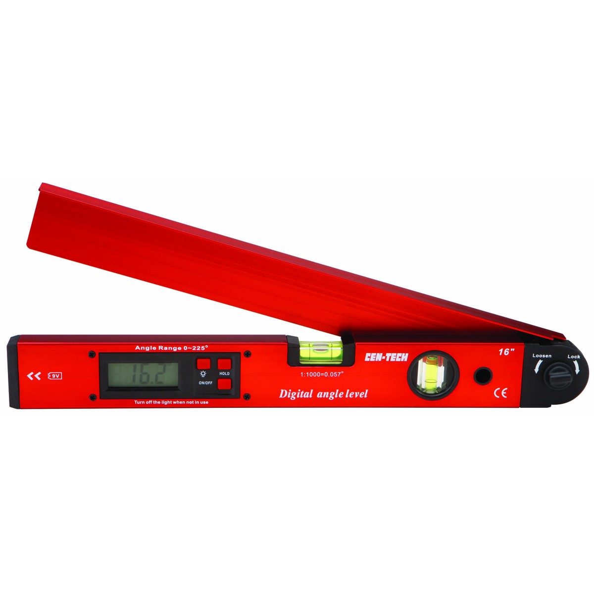 PITTSBURGH 16 in. Digital Angle Level - Item 65451