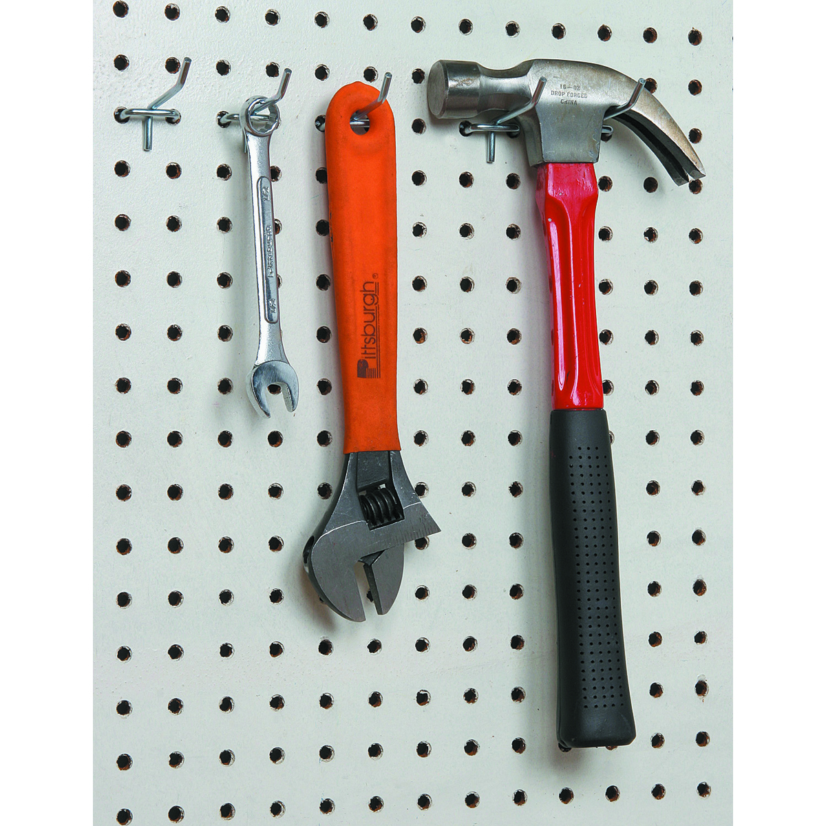 STOREHOUSE 2 in. Straight Pegboard Hooks 5 Pc. - Item 65469