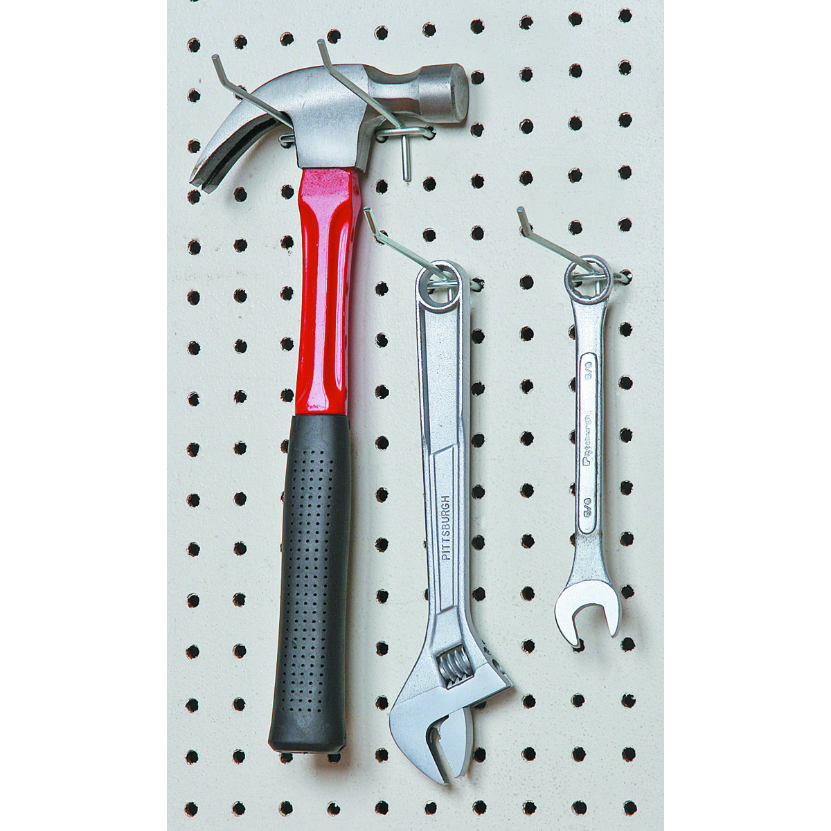 STOREHOUSE 4 in. Straight Pegboard Hooks 4 Pc. - Item 65470