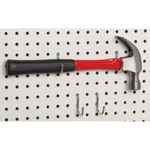 STOREHOUSE 1 in. Curved Pegboard Hooks 10 Pc. - Item 65476