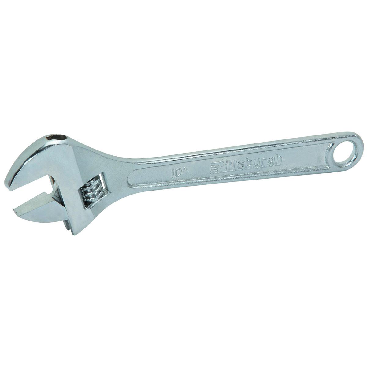 PITTSBURGH 10 in. Steel Adjustable Wrench - Item 65801 / 60697 / 63718 / 69554