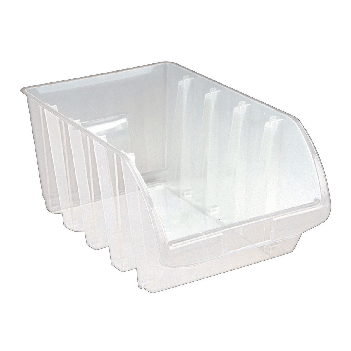 STOREHOUSE Clear Stacking Bin - Item 67134 / 62806