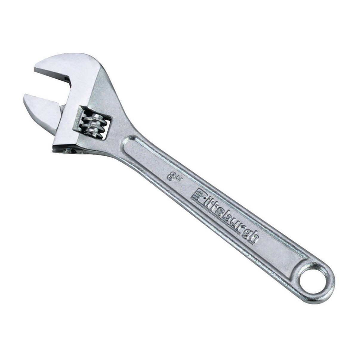 PITTSBURGH 8 in. Steel Adjustable Wrench - Item 67150 / 60709 / 63719 / 69556