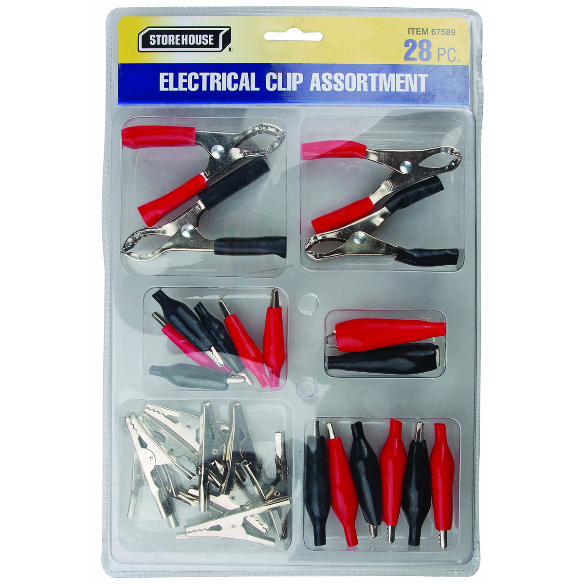 STOREHOUSE Electrical Clip Set 28 Pc. - Item 67589