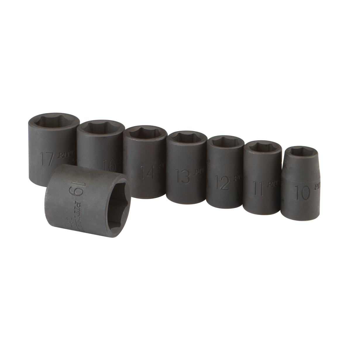 PITTSBURGH 3/8 in. Drive Metric Impact Socket Set 8 Pc. - Item 67870