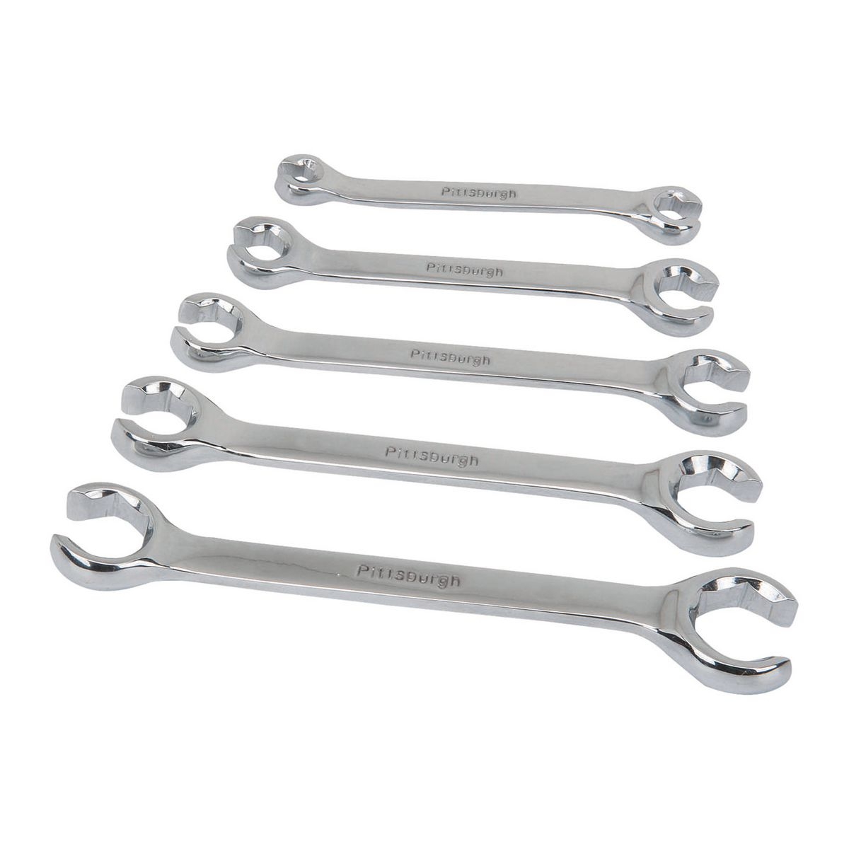 PITTSBURGH SAE Double-End Flare Nut Wrench Set 5 Pc. - Item 68865 / 61358