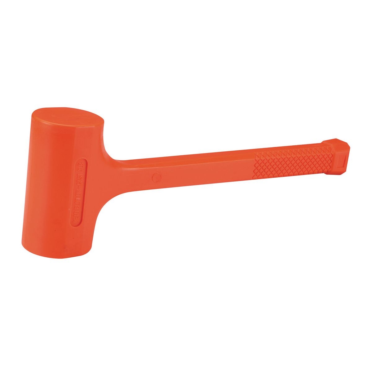 PITTSBURGH 3 lb. Neon Orange Dead Blow Hammer - Item 69002 / 41799