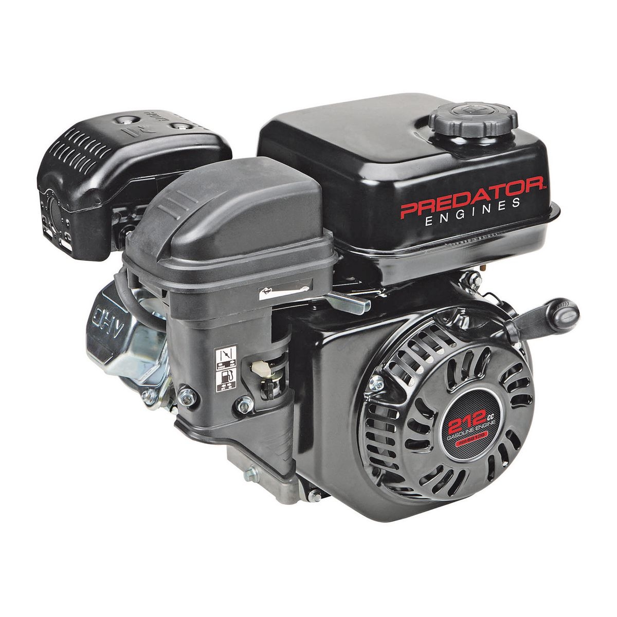PREDATOR 6.5 HP (212cc) OHV Horizontal Shaft Gas Engine – EPA – Item 69730 / 60363