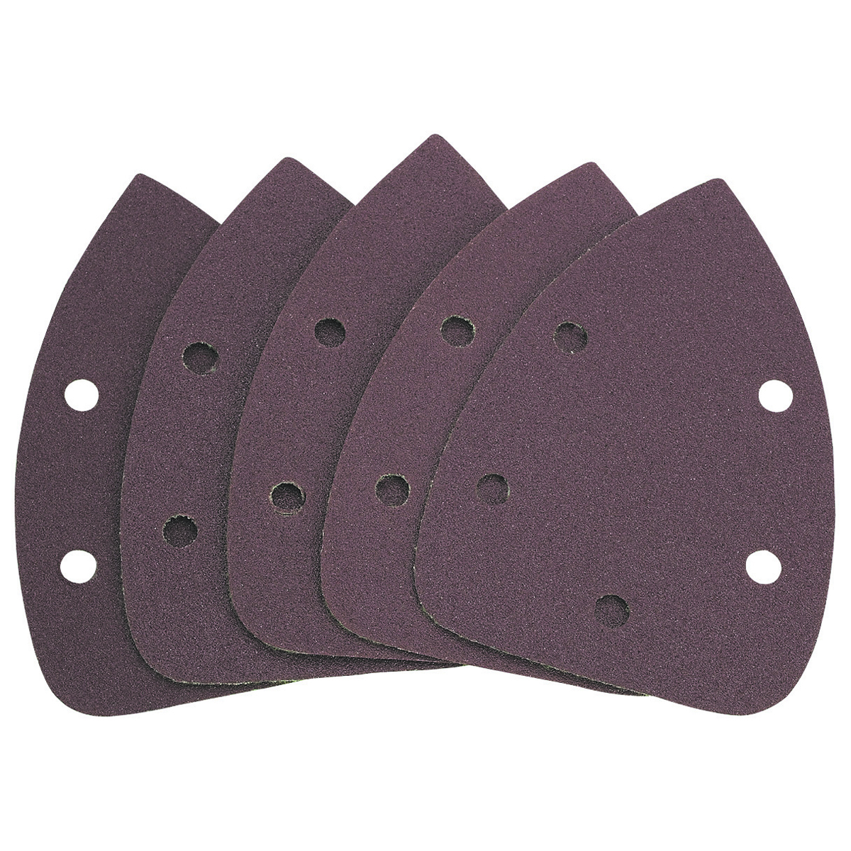 WARRIOR Detail Sander Replacement Pads Assorted Set 5 Pc. - Item 69979 / 03292