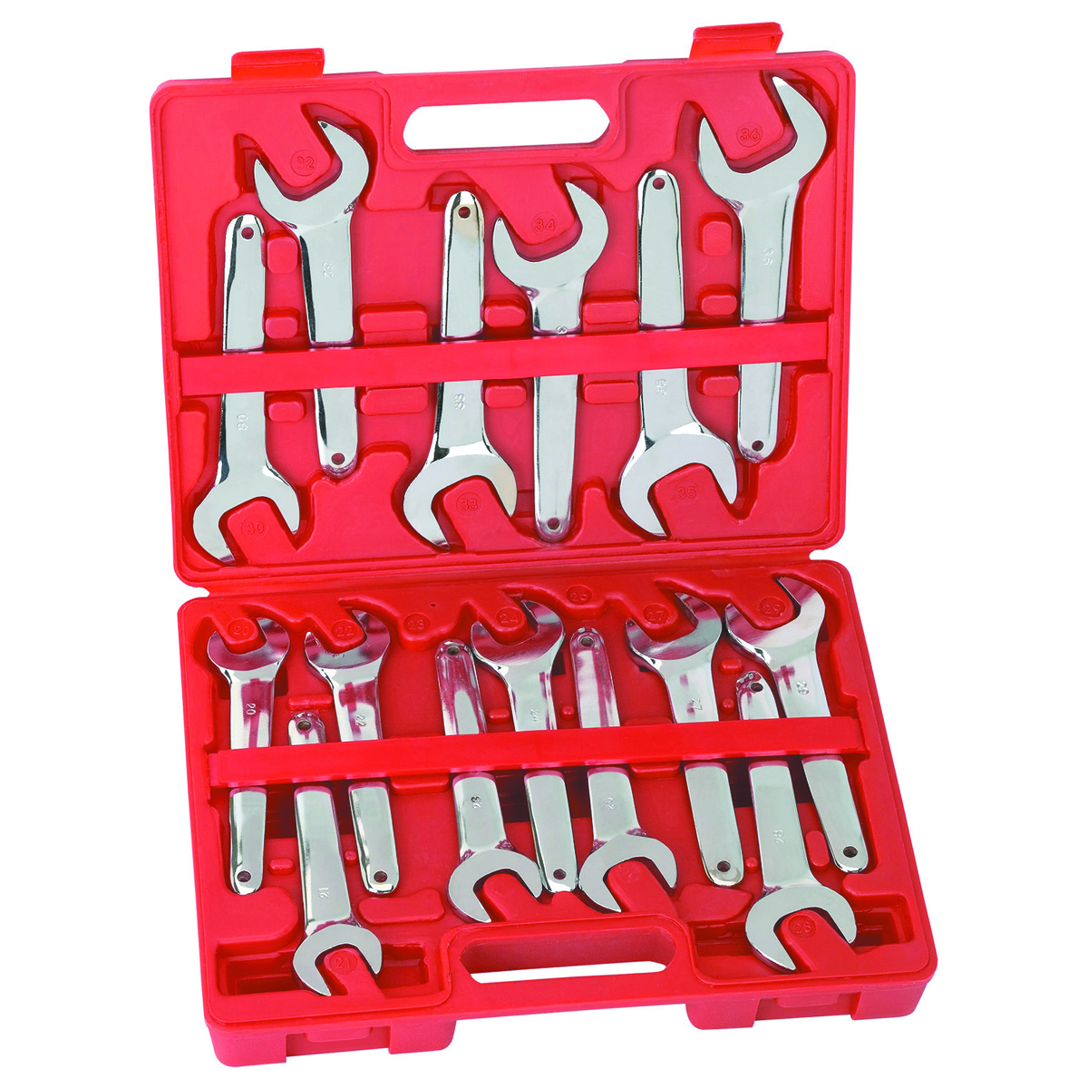PITTSBURGH Metric Service Wrench Set 15 Pc. - Item 93668