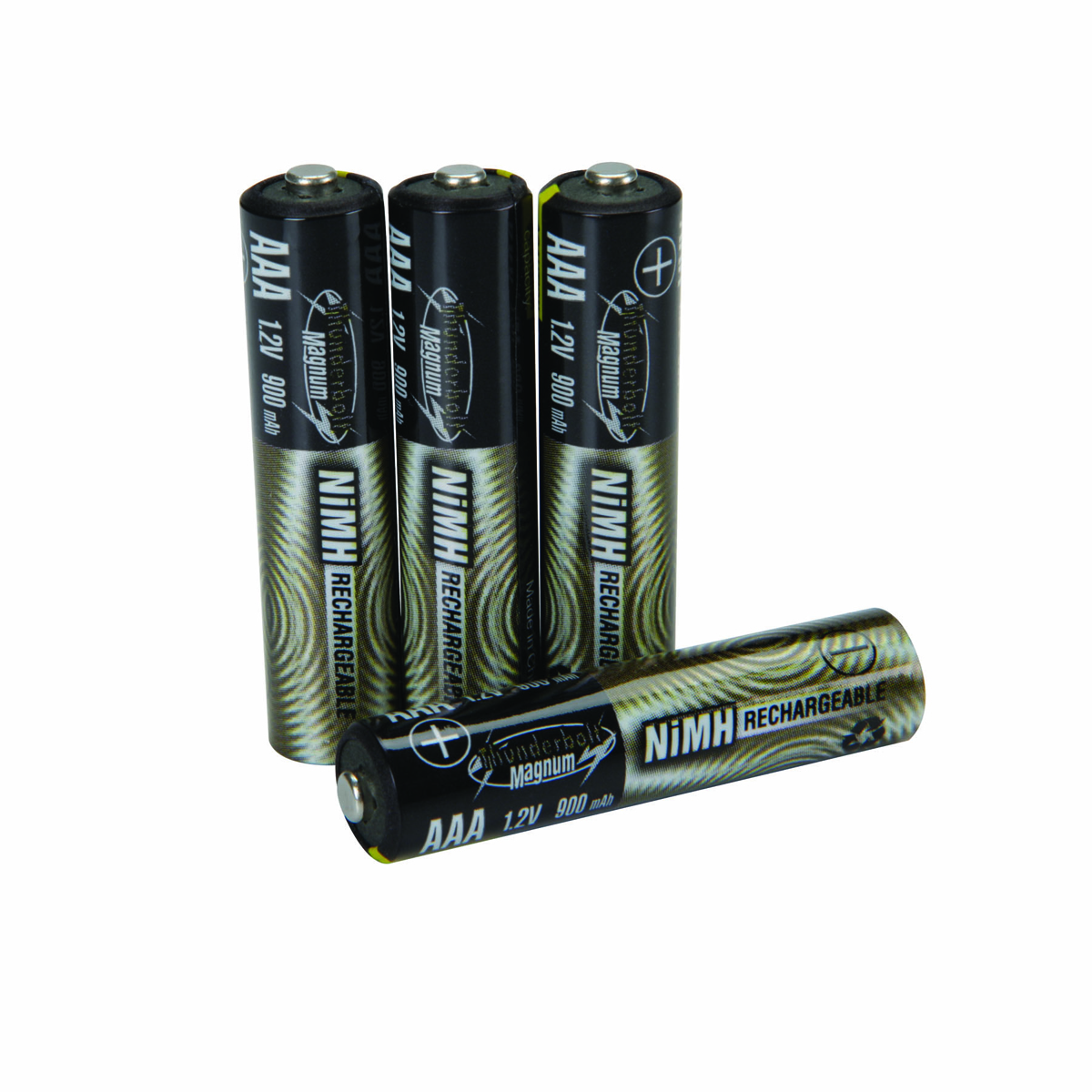 THUNDERBOLT AAA High Capacity NiMH Rechargeable Batteries 4 Pk. - Item 97861