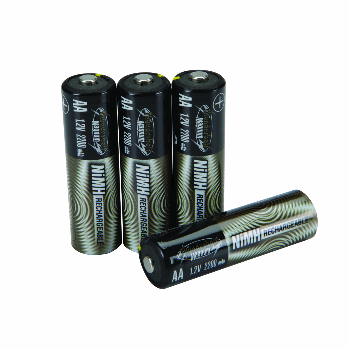 THUNDERBOLT AA High Capacity NiMH Rechargeable Batteries 4 Pk. - Item 97866