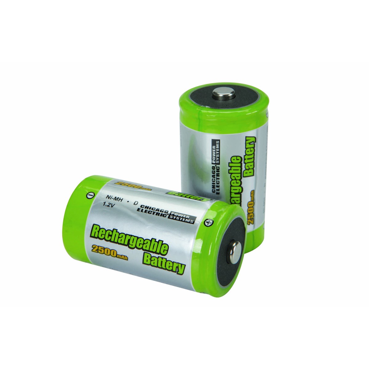 THUNDERBOLT D High Capacity NiMH Rechargeable Batteries 2 Pk. - Item 97872