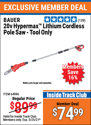 BAUER 20v Hypermax™ Lithium Cordless 