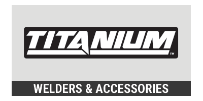 Titanium - welders and accessories