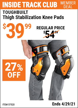 Harbor Freight (HF) DIY Internal Knee Pads 