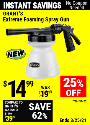 Griots Garage 51140 - Foaming Sprayer