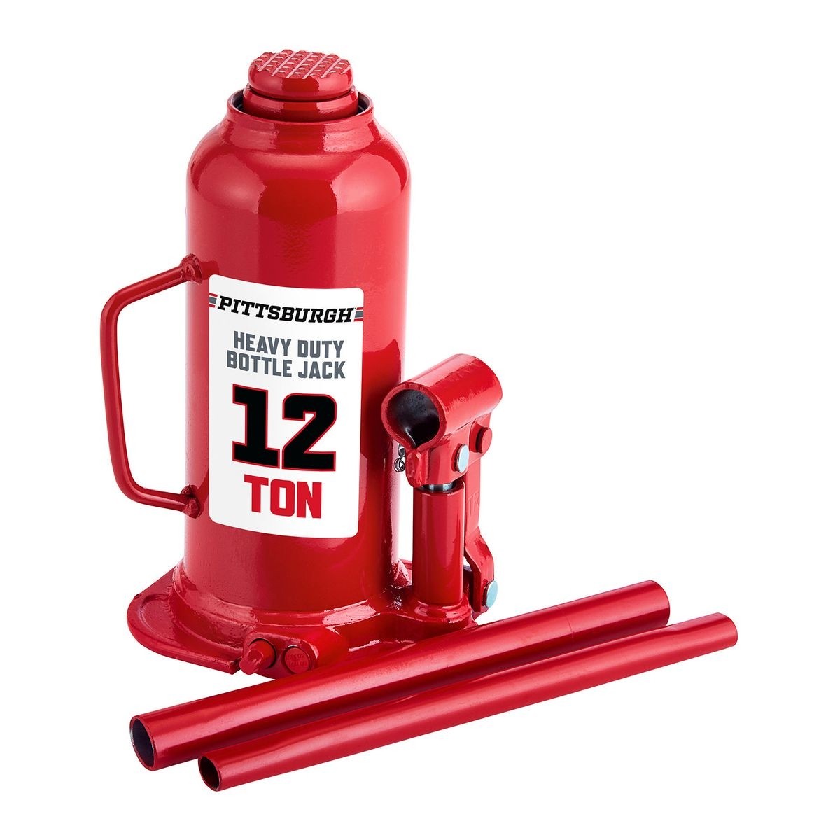 PITTSBURGH 12 Ton Hydraulic Bottle Jack – Item 56739