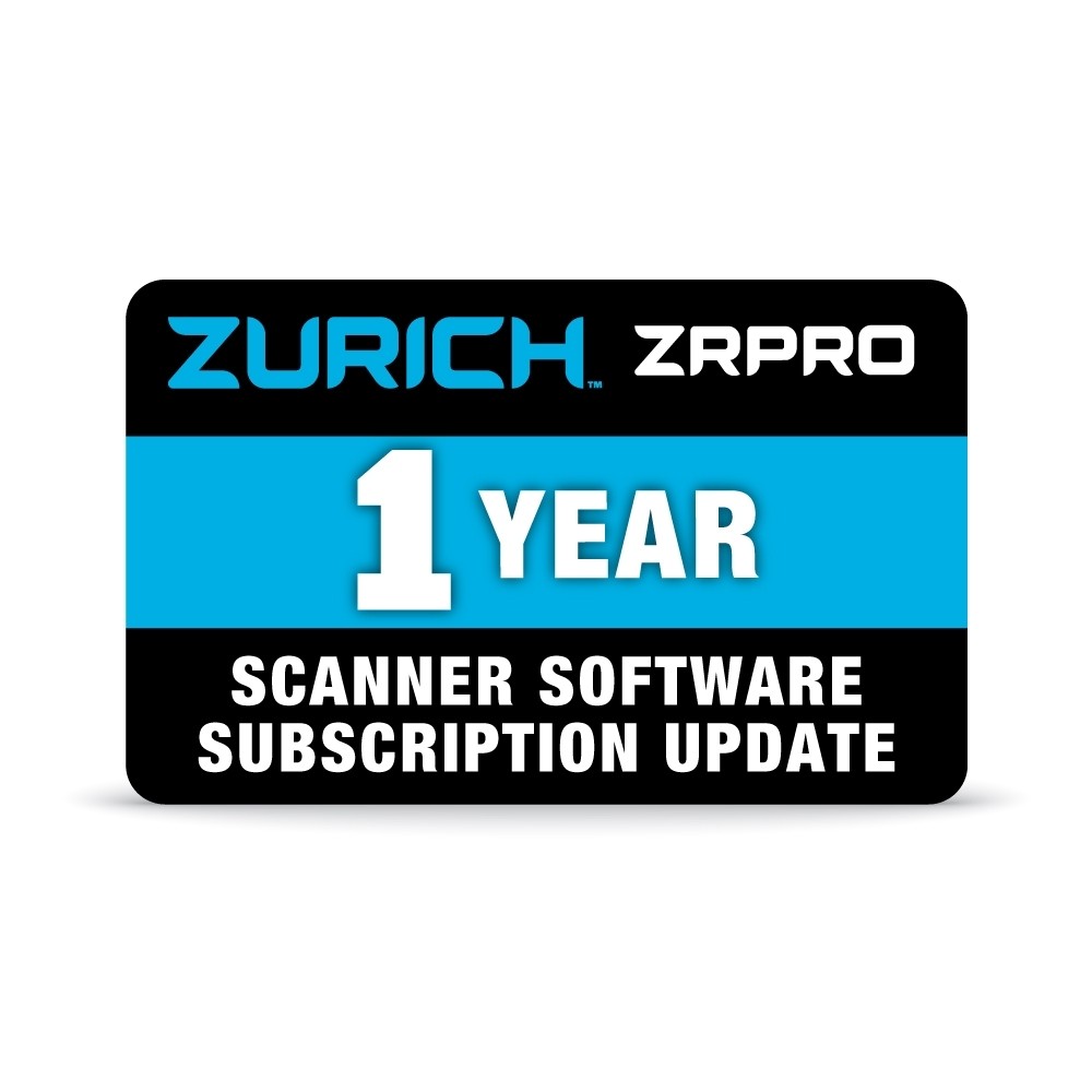 ZURICH Pre-Paid 12-Month Subscription To Zurich ZR-PRO Professional Automotive Scanner – Item 57120