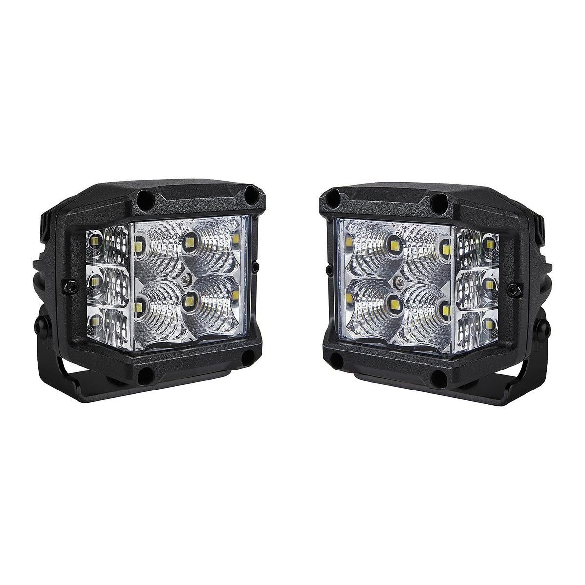 ROADSHOCK 3 In. LED Flood With Side Light – Pair – Item 57539