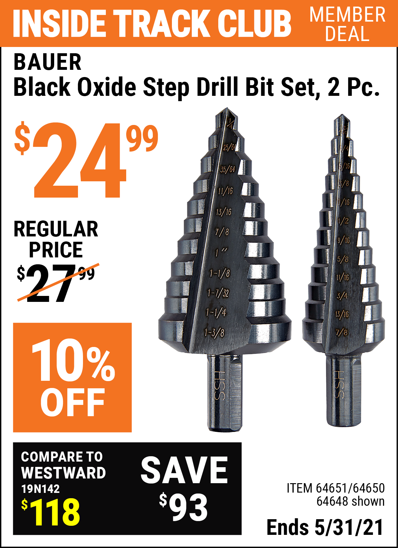 Step Drill Bit Harbor Freight