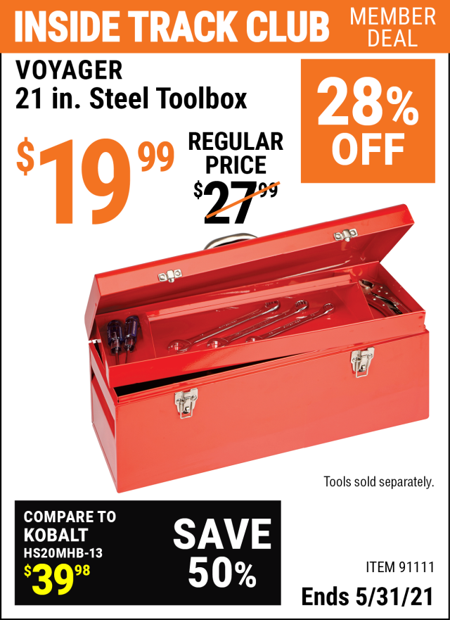 21 Steel Toolbox