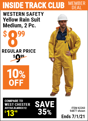 harbor freight rain suit