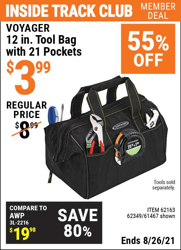 harbor freight cargo carrier bag