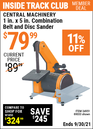 harbor freight disk sander