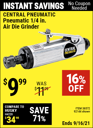 $9.99 – Harbor Freight Coupons