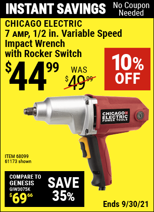Heavy Duty Electric Impact Wrench 