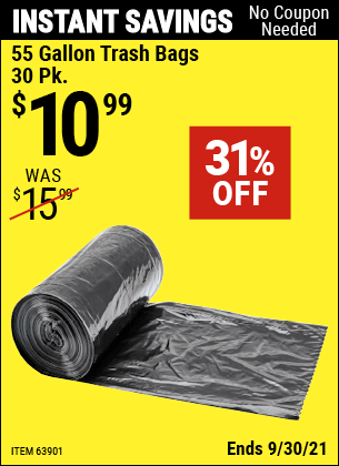 Trash Bags & Recycling - Harbor Freight Tools