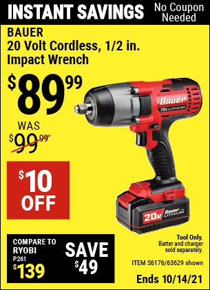 $89.99 – Harbor Freight Coupons