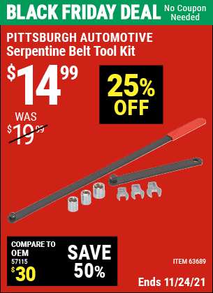 harbor freight serpentine belt tool coupon