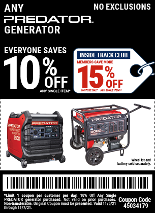 Harbor Freight Parts, 45% OFF
