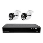 COBRA 8 Channel 4K NVR POE Security System with Two Weather Resistant Cameras - Item 57648