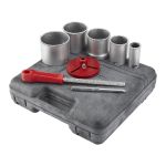 WARRIOR 1-1/4 In. - 3-1/4 In. Carbide Grit Hole Saw Assorted Set - 9 Pc. - Item 57708