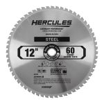 HERCULES 12 in. - 60T Metal Cutting Circular Saw Blade - Item 57979