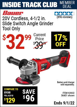 Cordless grinder shop harbor freight