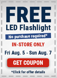 Free LED Flashlight + More Coupons