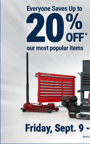 Family Deal Thru 09/11/2022 – Harbor Freight Coupons